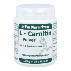 The Nutri Store L-Carnitin Pulver 100 % rein 125 g