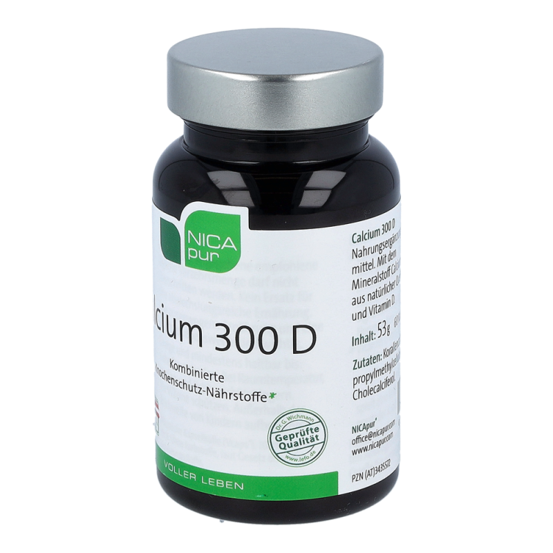 Nicapur Calcium 300 D Kapseln 60 Stk.