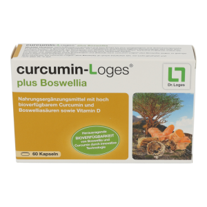 curcumin-Loges plus Boswellia – Dr. Loges Kapseln 60 Stk.