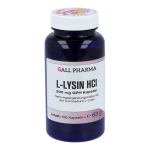 L – Lysin HCl 500mg Kapseln