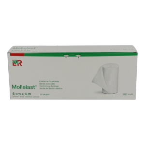 Mullbinde Lohmann & Rauscher Mollelast Cellophan 4 m x 6 cm