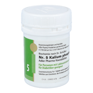 Schüßler Nr. 5 Kalium phosphoricum D6 Kautabletten 100 g