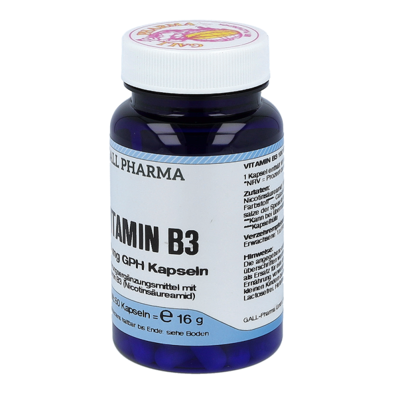 Vitamin B3 Kapseln 100mg