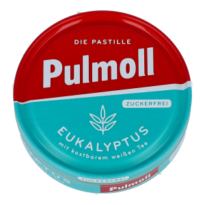 Pulmoll Bonbons ohne Zucker 50 g Eukalyptus-Menthol