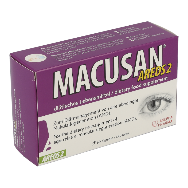 Macusan Tabletten Areds 2 60 Stk.