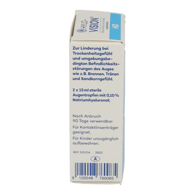 Hylo-Vision HD Augentropfen 15 ml 2 Stk.