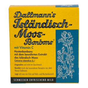 Dallmanns Isländisch Moos Hustenbonbons 37 g