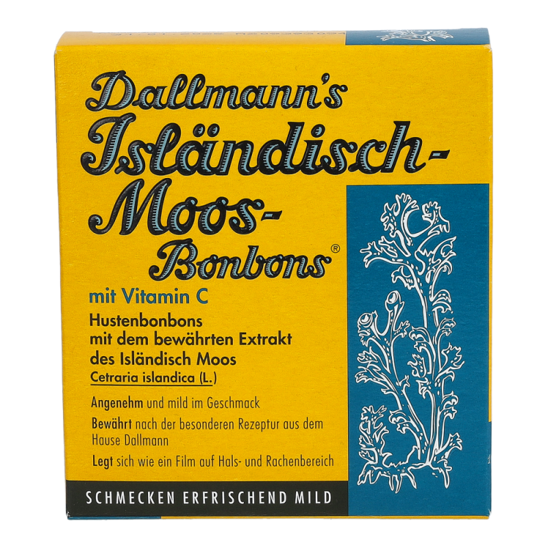 Dallmanns Isländisch Moos Hustenbonbons 37 g