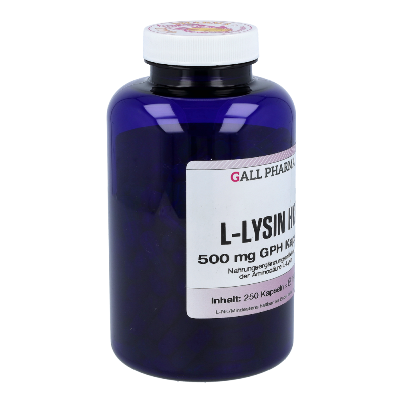 L -Lysin HCl 500mg Kapseln