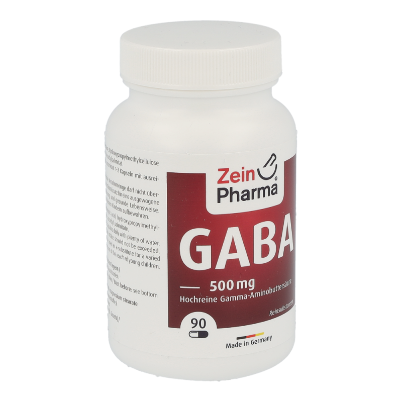 ZeinPharma GABA 500mg Kapseln reizhemmender Botenstoff