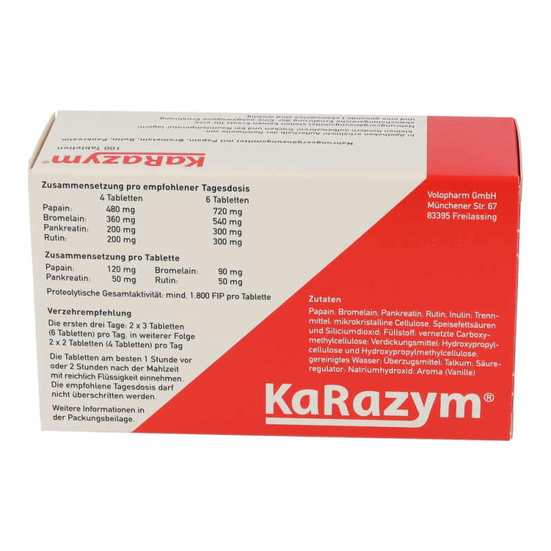 Karazym Tabletten 100 Stk.