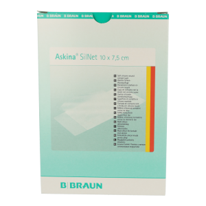 Askina Silnet Wundauflage 10 Stk. 10 x 7,5 cm