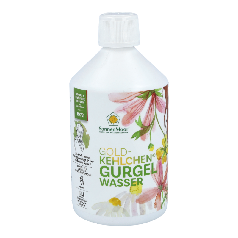 SonnenMoor Gurgelwasser mit Alkohol