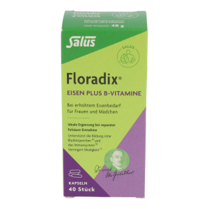 Floradix Eisen plus Vitamin B12 Kapseln vegan