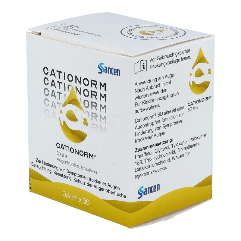 Cationorm SD sine 30 Stk.