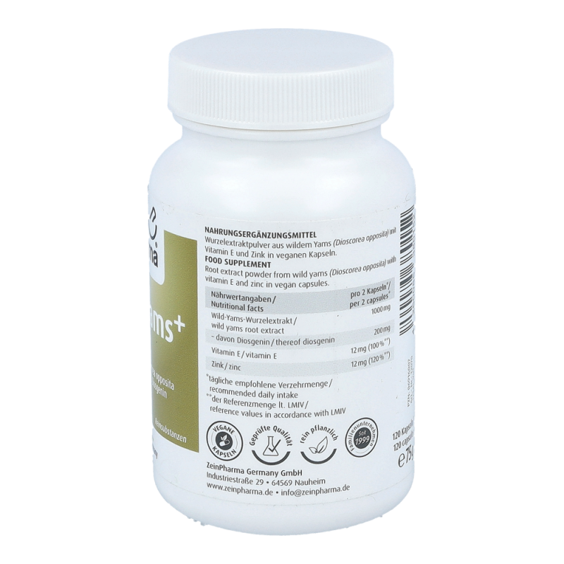 ZeinPharma Wild Yams Kapseln 120 Stk.