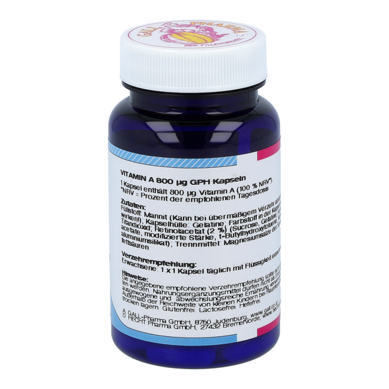 Vitamin A 800mcg Kapseln