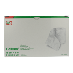 Hartgipsbinde Cellona 10 Stk. 3 m x 15 cm