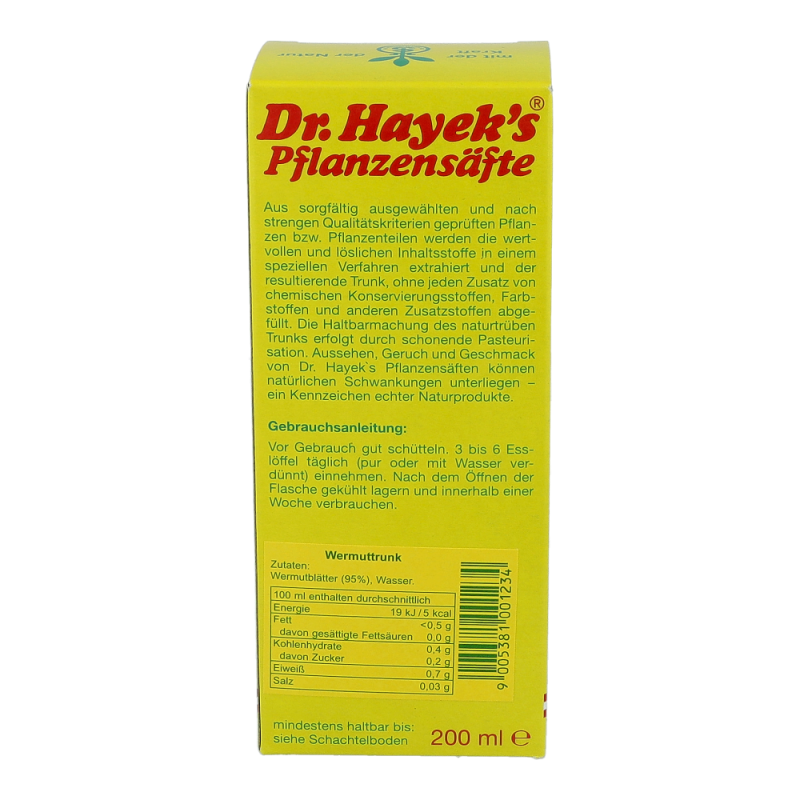 Dr. Hayeks Wermut Saft