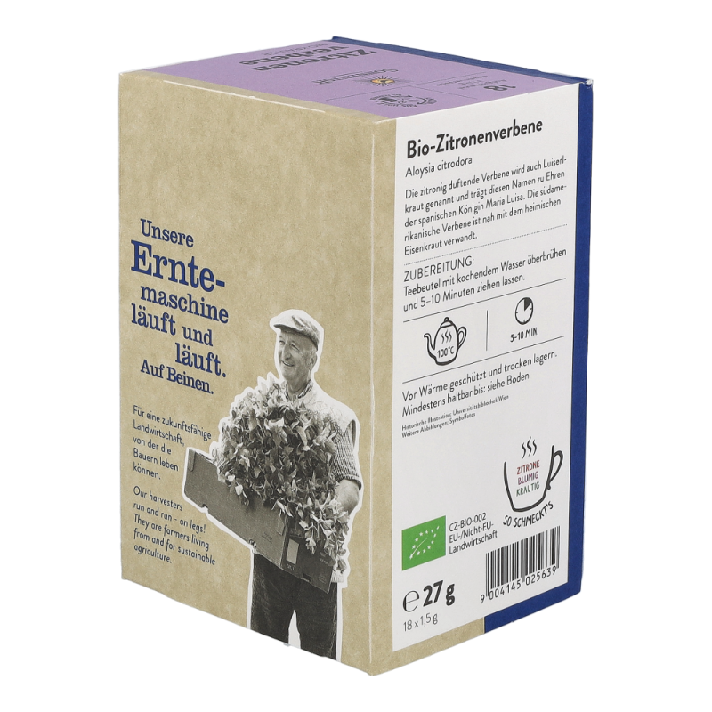 Sonnentor Zitronenverbene Tee bio 18 Btl.