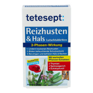 Tetesept Reizhusten und Hals Lutschtabletten 20 Stk.