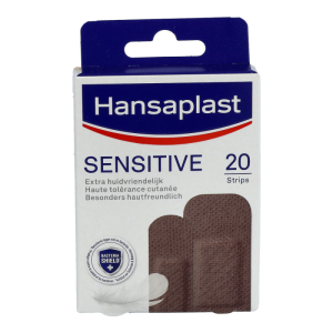 Hansaplast Sensitive Strips Dark Skintone