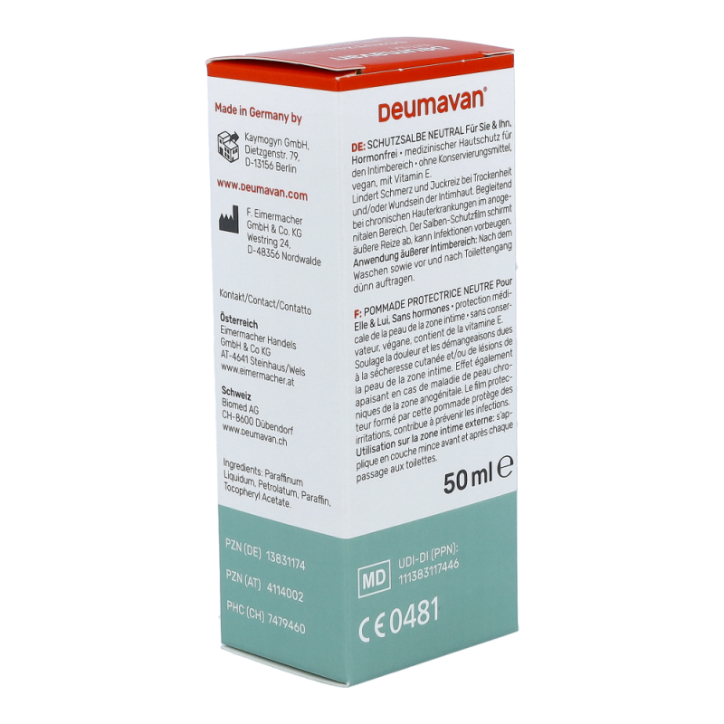 Deumavan Schutzsalbe Neutral