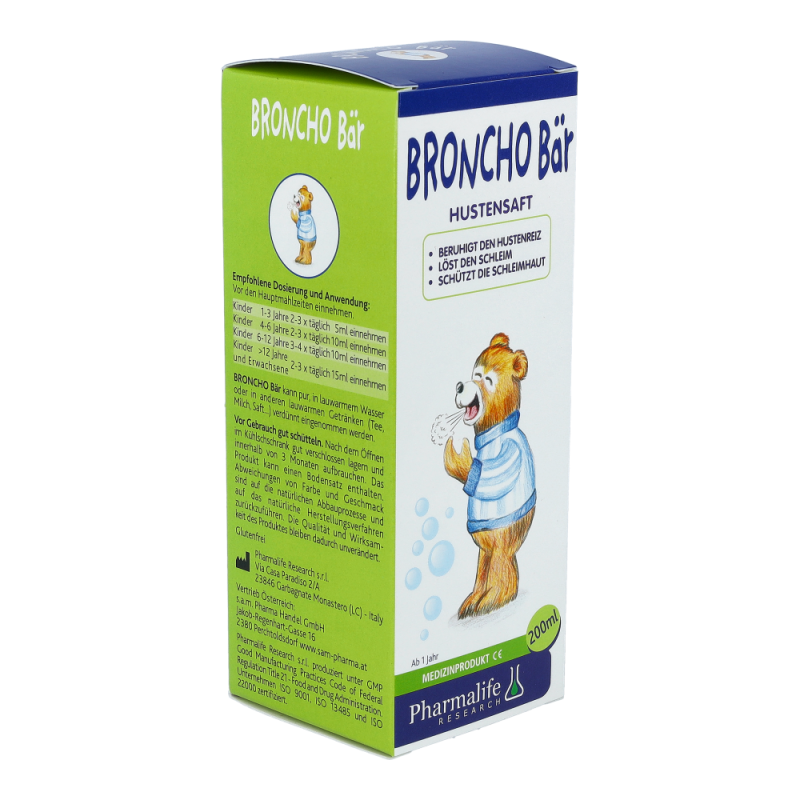 Broncho Bär Hustensaft 200 ml