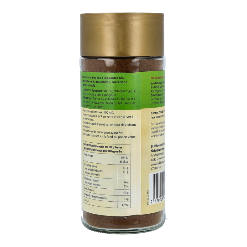 Biofit Hildegard Dinkel Kaffee Instant 100 g