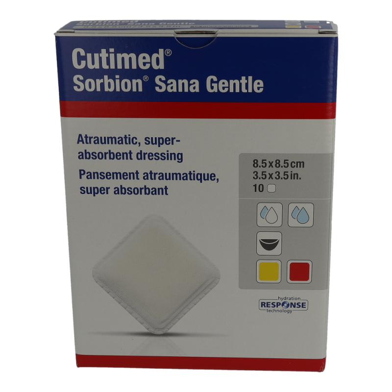 Sorbion Cutimed Com 8,5 x 8,5 cm 10 Stk.
