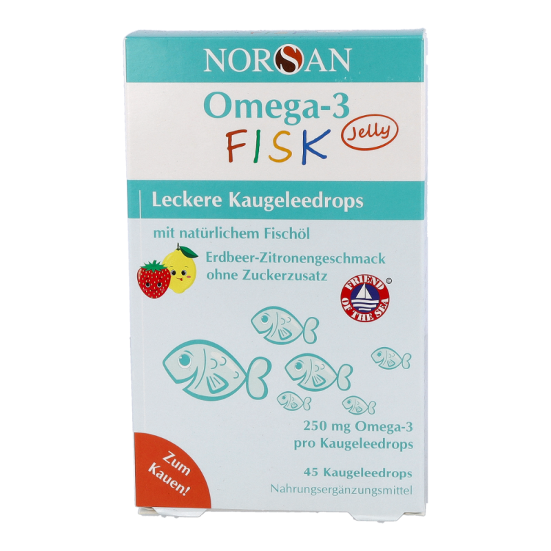 Norsan Omega-3 FISK Jelly