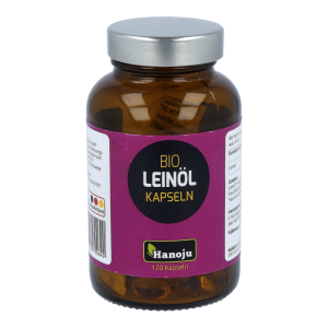 Hanoju Bio Leinöl Kapseln 270 mg 120 Stk.
