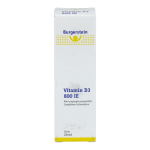 Burgerstein Vitamin D3 Spray 800 I.E. 20 ml