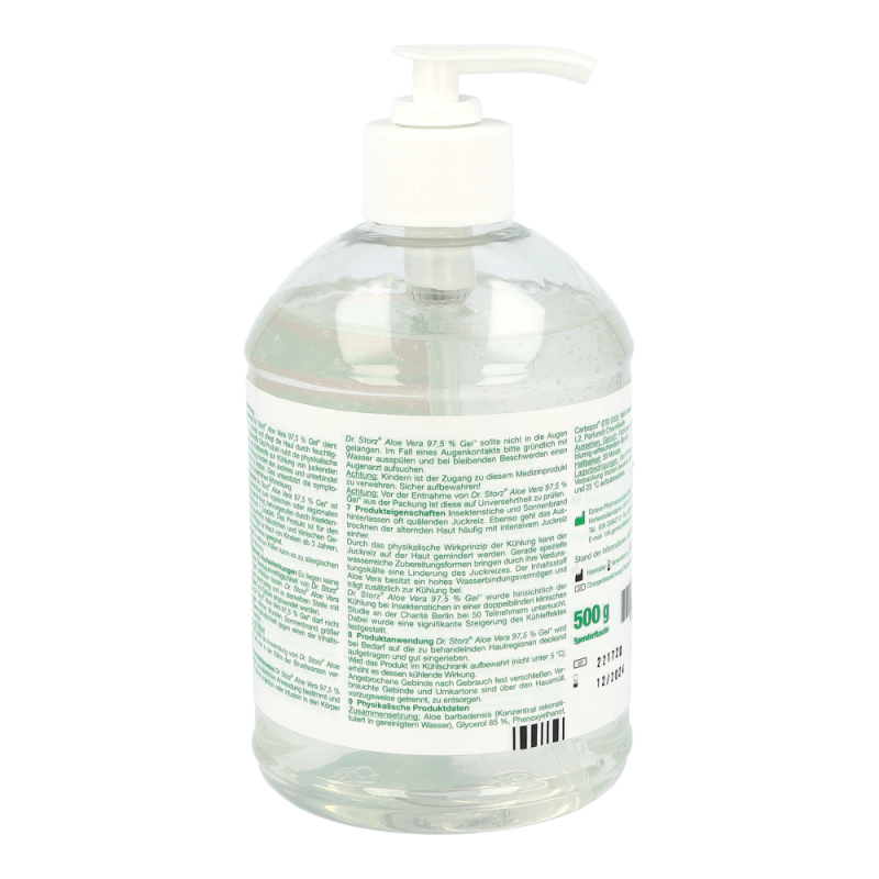 Dr. Storz Aloe Vera Gel 97 500 g mit Spender