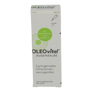 Oleovital Vitamin A + Dexpanthenol Augensalbe