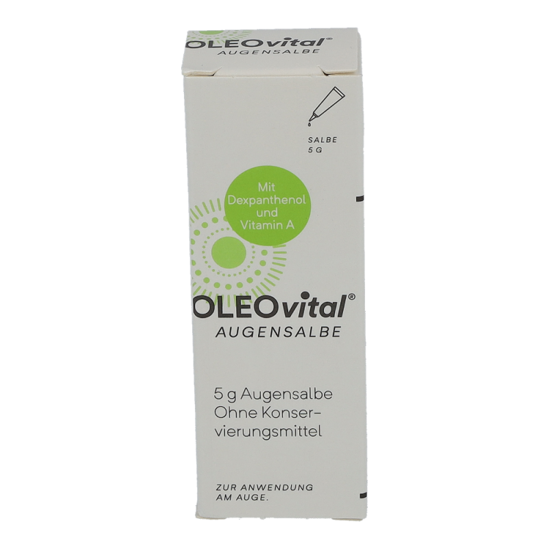 Oleovital Vitamin A + Dexpanthenol Augensalbe