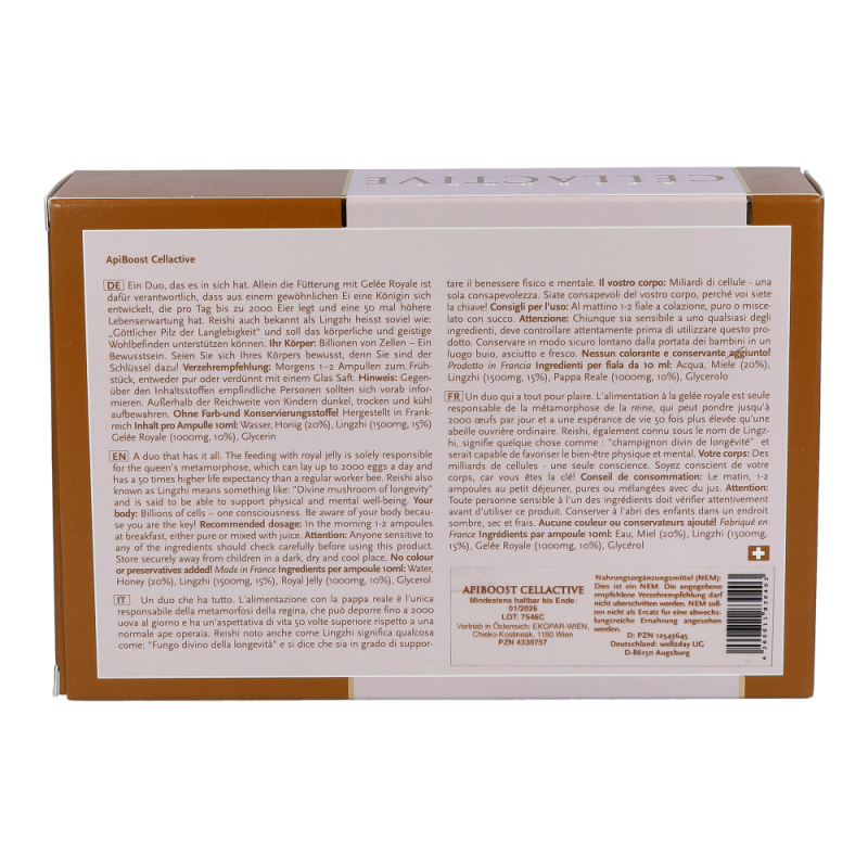 Biobee Boisson Trinkampulle 20 Stk. Cellactive