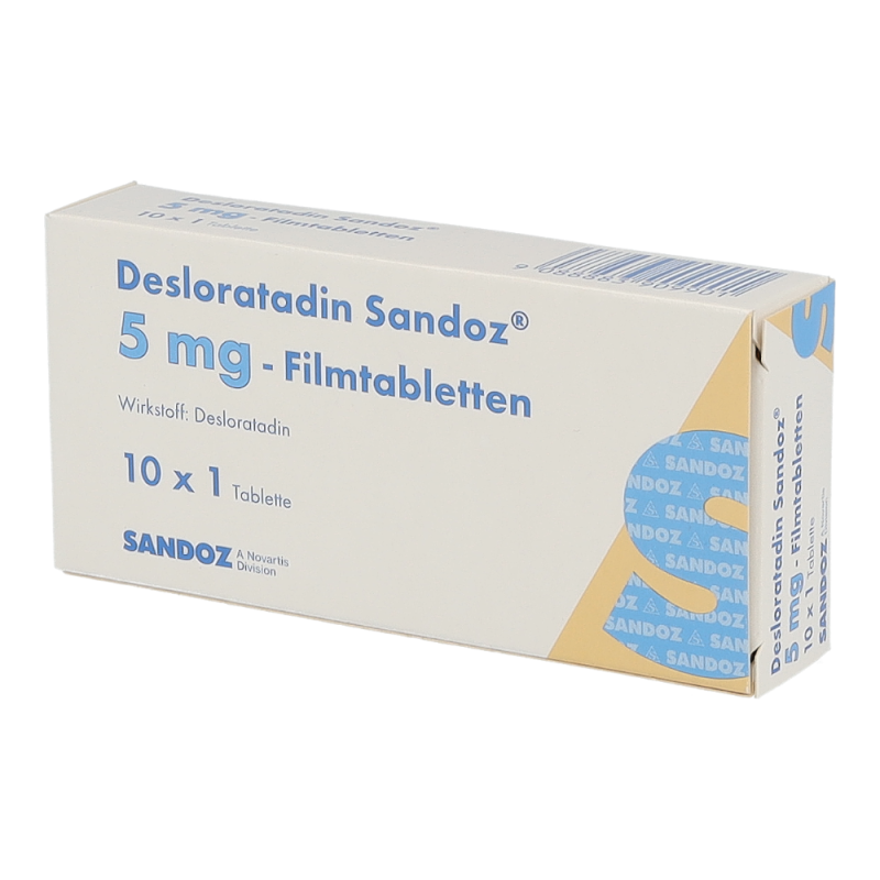 Desloratadin Sandoz 5 mg Filmtabletten 10 Stk.