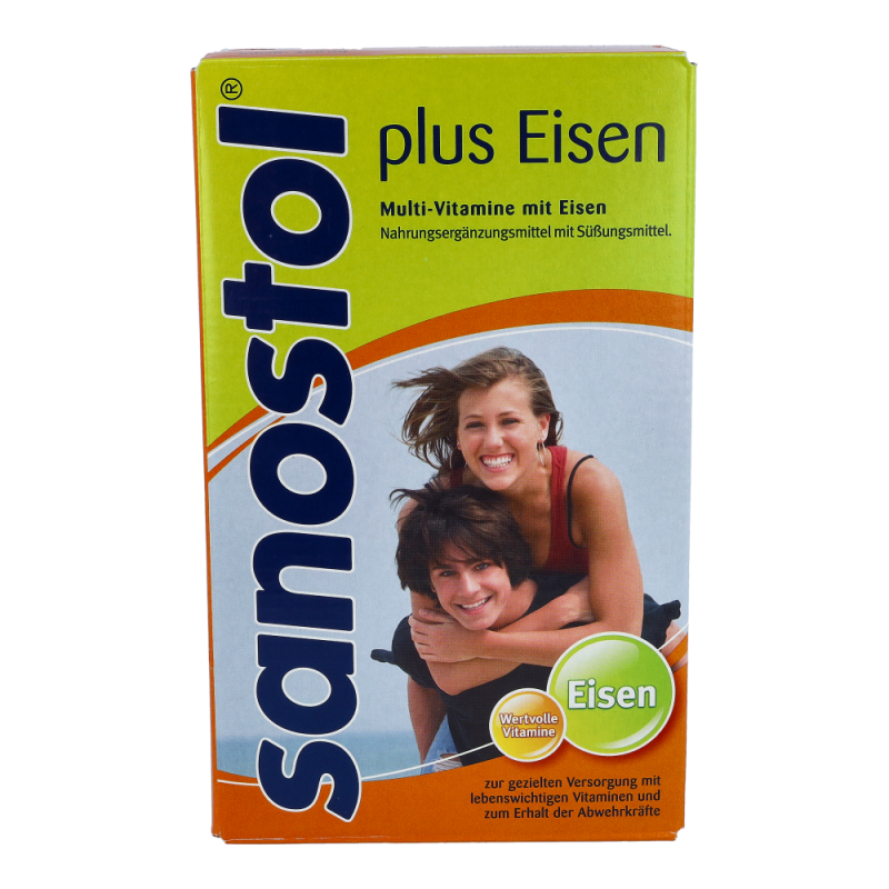 Sanostol Multi-Vitamine Saft plus Eisen