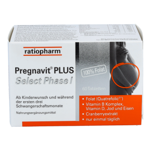 Pregnavit Plus Select Phase 1 Tabletten 60 Stk. Phase 1
