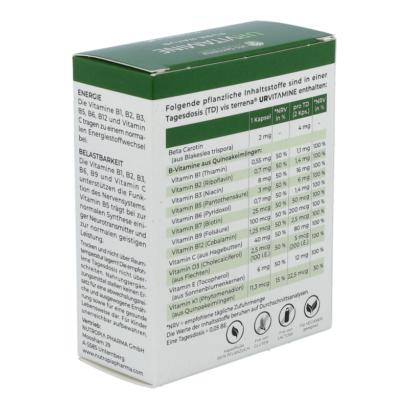 Vis Terrena Urvitamine Kapseln