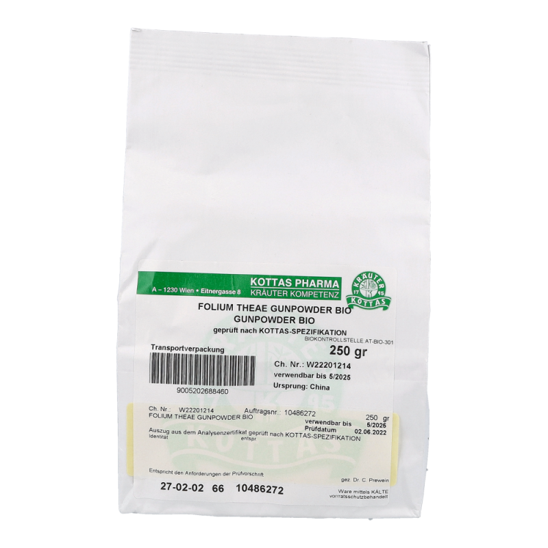 Dr. Kottas Bio-Gunpowder Grüner Tee 250 g