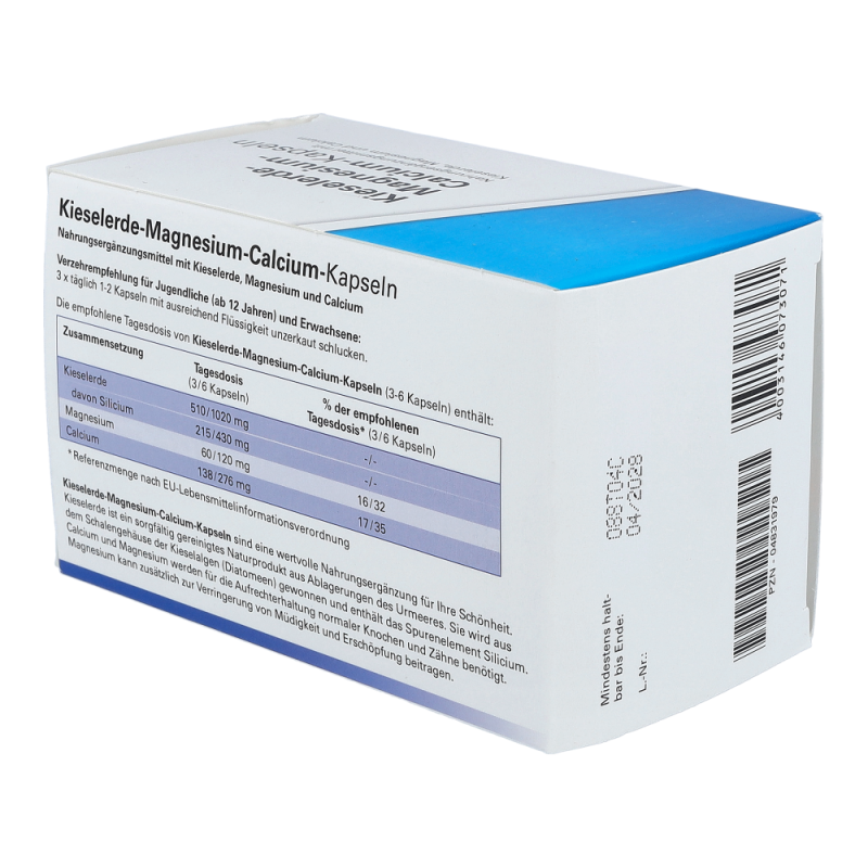 Twardy Kieselerde Calcium Magnesium Kapseln