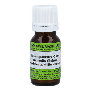 Ledum Palustre Remedia 10 g C 200 Globuli