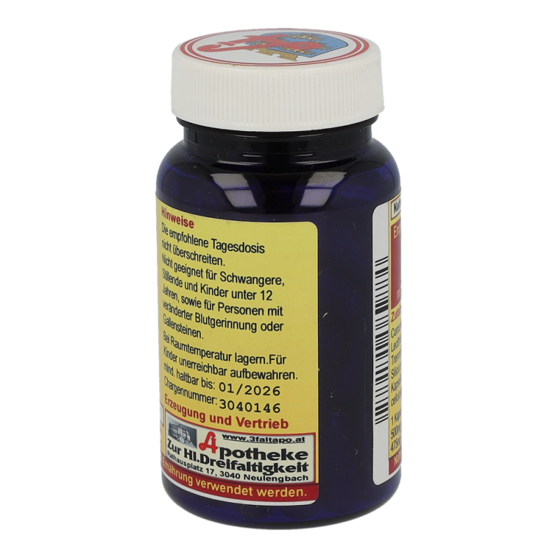 Curcuma Kapseln 500 mg Extrakt 60 Stk.