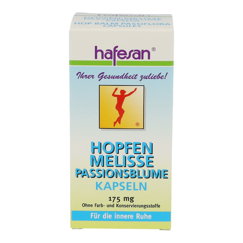 Hafesan HOPFEN MELISSE PASSIONSBLUMEN KAPSELN