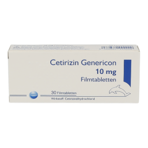 Genericon CETIRIZIN Filmtabletten 10mg – Antihistaminikum