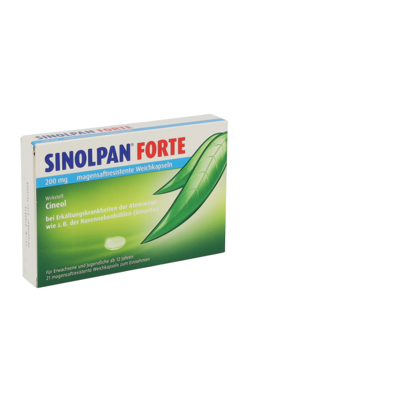 Sinolpan Forte magensaftresistente Weichkapseln 200 mg 21 Stk.