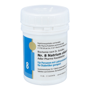 Schüßler Nr. 8 Natrium chloratum D6 Kautabletten 100 g