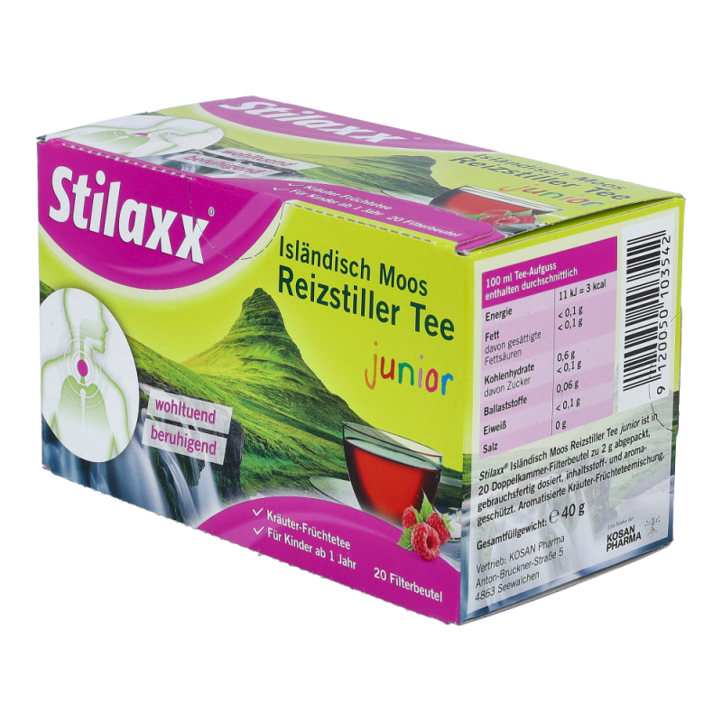 Stilaxx® Isländisch Moos Reizstiller Tee junior